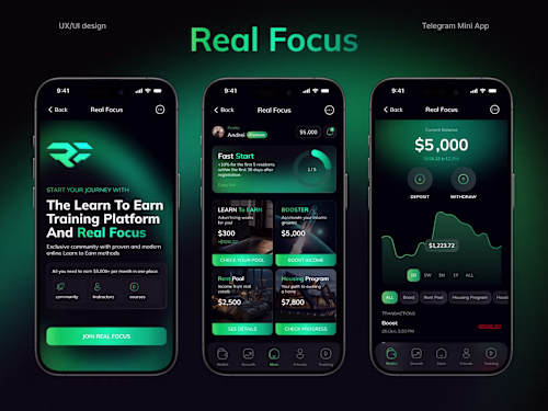 Real Focus is a Telegram