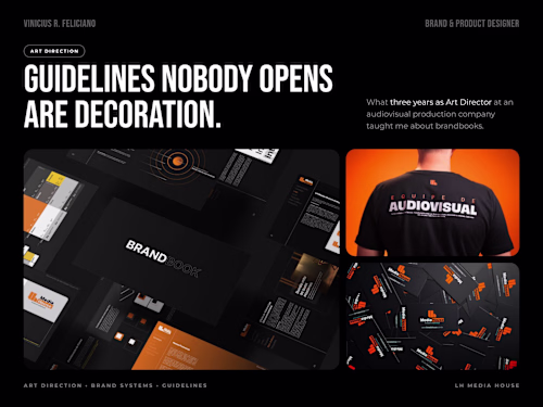LH Media House — Art Direction & Brand Rebuild