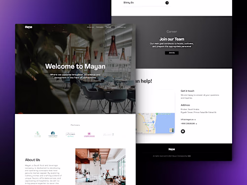 Landing page Design