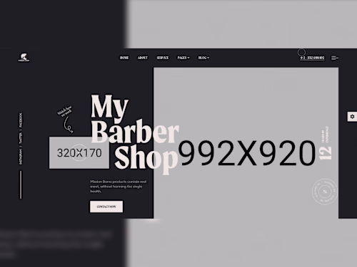 My Barber Shop | A Barber Shop Landing Page