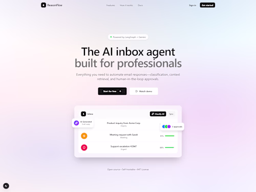 ReasonFlow — Autonomous AI Inbox