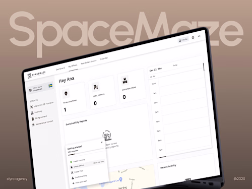 Furniture management platform | SaaS UI/UX Design