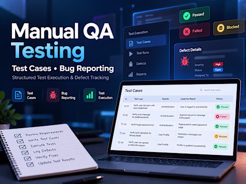 Manual QA Testing | Test Cases & Bug Reporting
