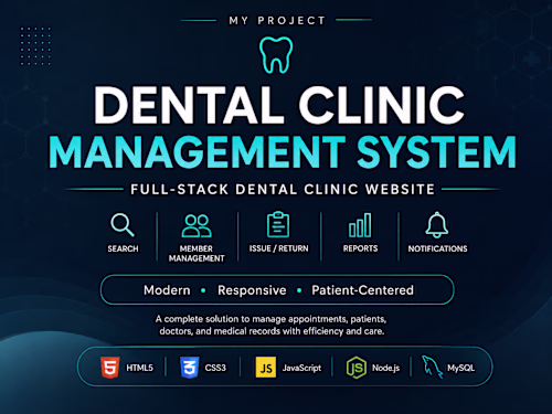 Dental clinic management system for