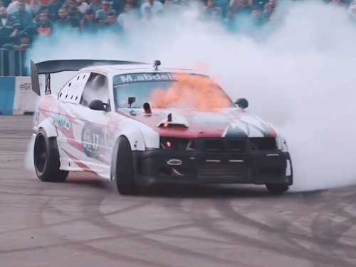 Redbull Car Park Drift