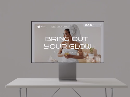 Vitalglow Website Development (E-commerce)