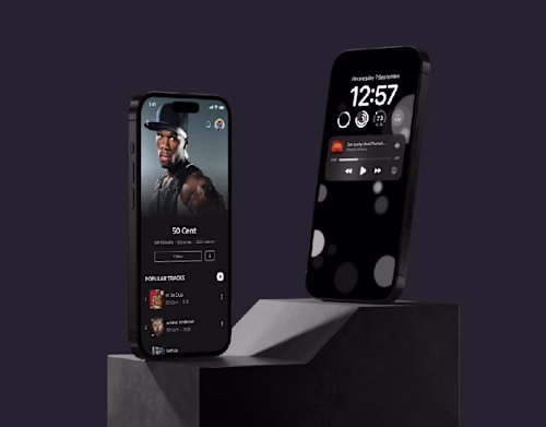 Musik platform application | UI UX Design