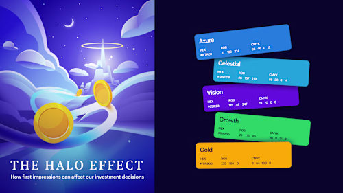 Brand Identity & illustration for a Fintech brand