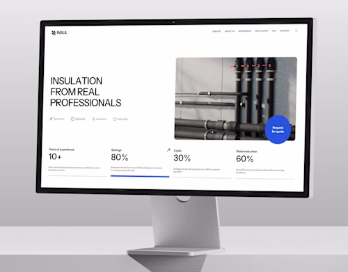 INSUL - Framer Template