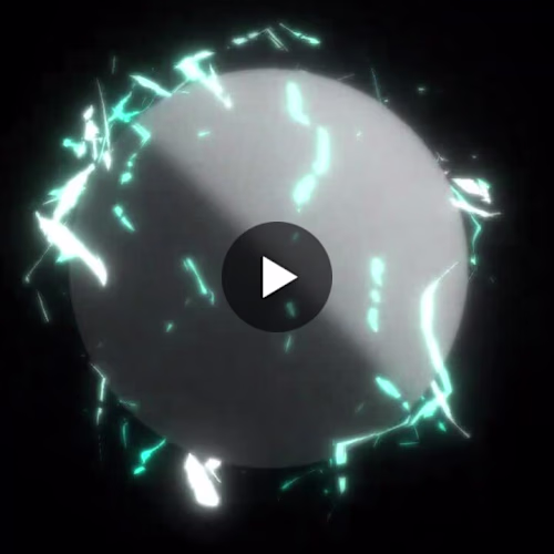 Just recreated this lightning animation in threejs using tsl In…