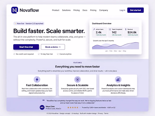 High-Converting Landing Page (Design Sample)