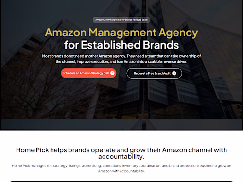 Home Pick Website Design Project
