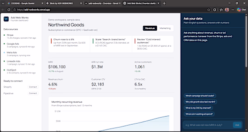 Custom White-Label Client Reporting Dashboard