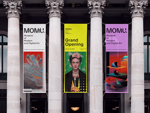 MOMU Visual Identity (Museum Branding)