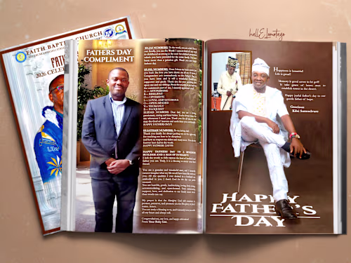 Father's Day Programme Booklet. 2026.