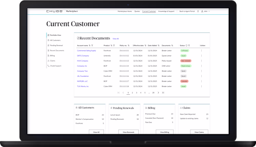 B2B Insurance platform