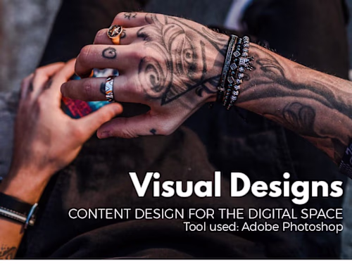 Visual Designs For Man-ique
