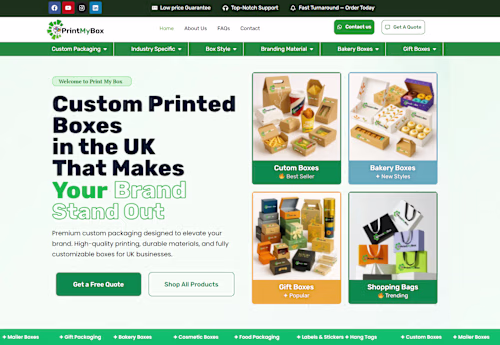 Print My Box E-Commerce Platform