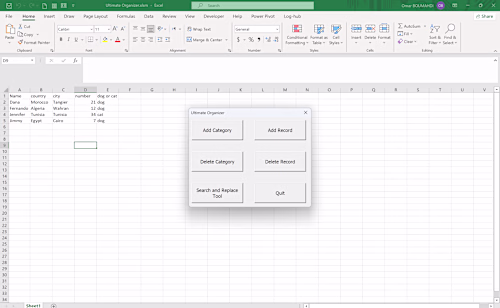 VBA Sheet Management App