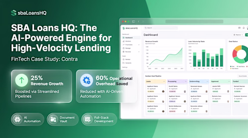 Loan Management Platform for SBA Loans HQ