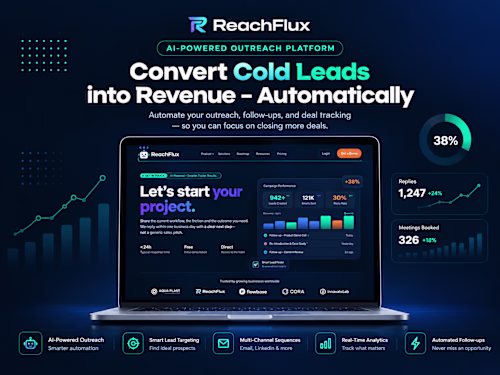 ReachFlux - SaaS Marketing Platform
This