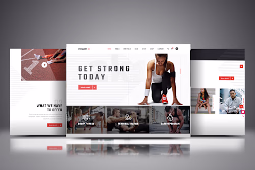Fitness & Gym Website Design