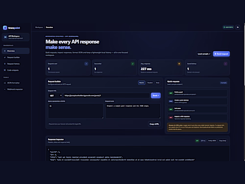 Tracepoint — API & Webhook
