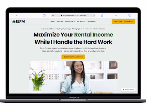 ELPM – Hassle-Free Property Management Website