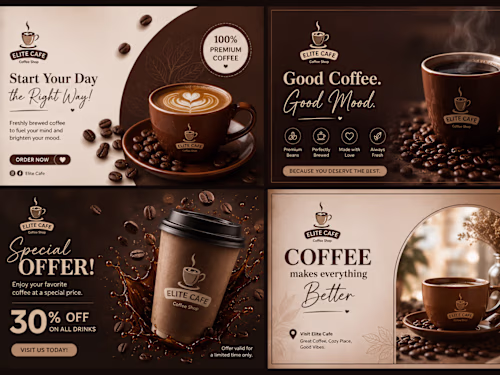 Complete Coffee Brand Identity Design
