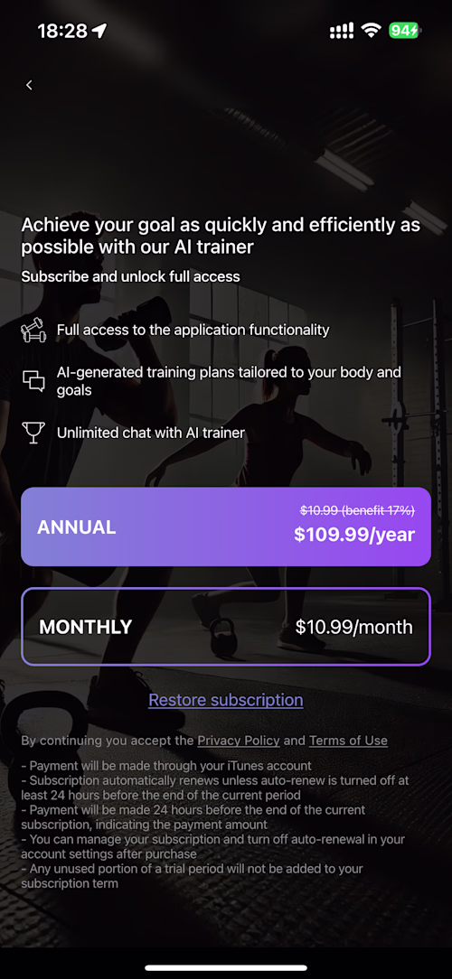Subscriptions across App Store, Google Play and web billing