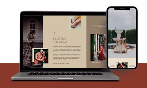 Showit Website for Photography