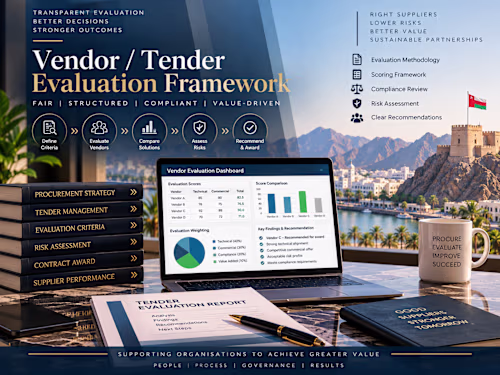 Vendor / Tender Evaluation Framework
Developed