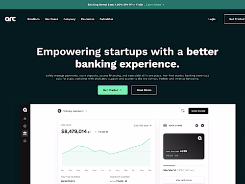 Arc Responsive Website Redesign