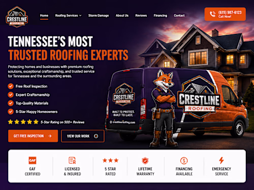 Custom WordPress website designed for