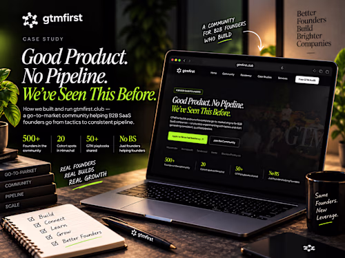 GTM First: a GTM execution engine for B2B SaaS founders