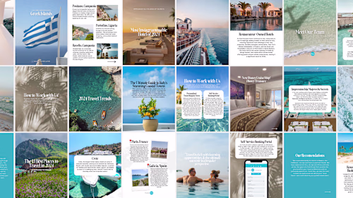 Social Media Managment | Travel Agency 