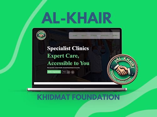 Alkhair Khidmat – NGO Website with CMS, Payment & Multi-Auth