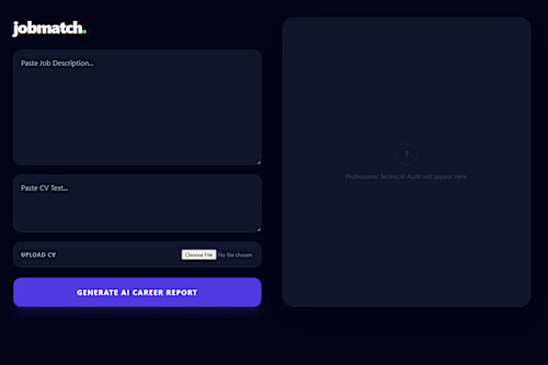 JobMatch | AI Career Intelligence Platform