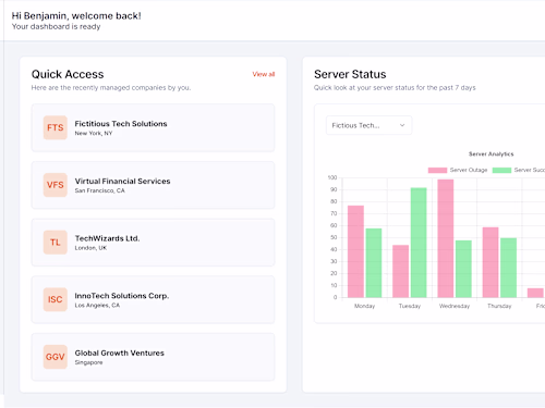 Client Management and Traffic Analysis Tool