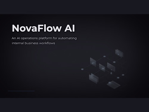 NovaFlow — AI SaaS Pitch