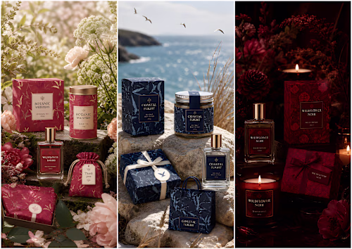 A luxury fragrance packaging concept