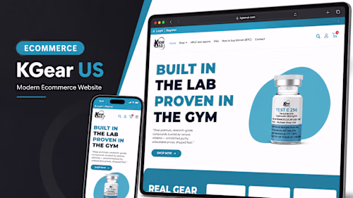 KGear US — Ecommerce Website
A