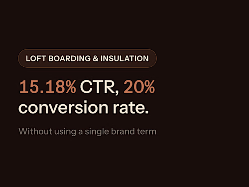 Built tightly themed, non-branded ad