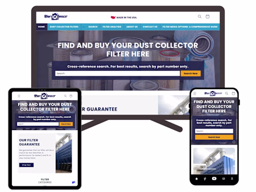 FilterProfessor: Shopify Store Optimized for Conversions