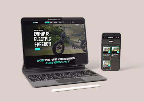 UI UX Design With Shopify Development | ewhip.com.au