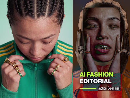 AI Fashion Editorial — Motion