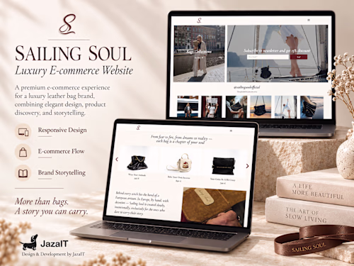 A premium e-commerce website for
