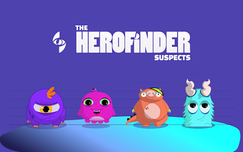 HeroFinder Avatars (and Backstory)