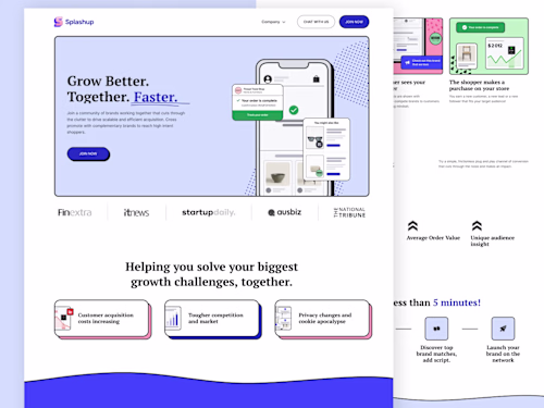 Development of a corporate website on Webflow