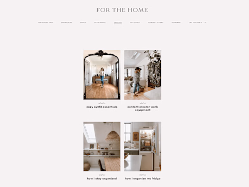 Blog Posts: Lifestyle